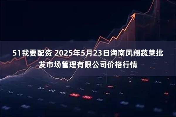 51我要配资 2025年5月23日海南凤翔蔬菜批发市场管理有限公司价格行情
